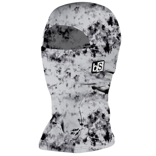 BLACKSTRAP Hood Balaclava Face Mask – Cold Weather Ski Mask, Breathable, Moisture-Wicking, and Helmet-Compatible - color: Tie Dye Steel