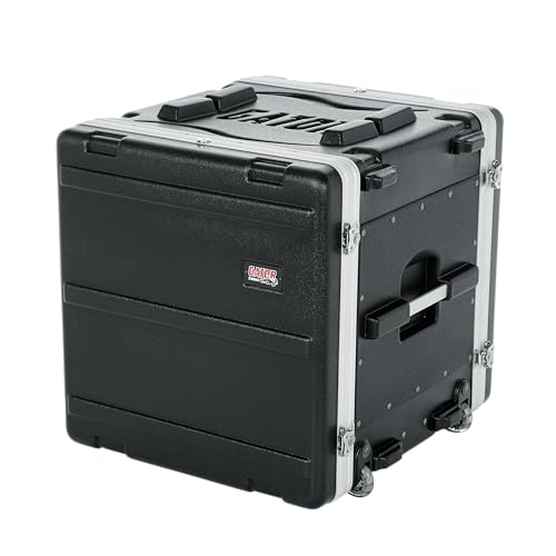 Gator Cases Rolling Lightweight 10U Rack Case, 19.25" Depth (GRR-10L) - size: 10U Rack Space