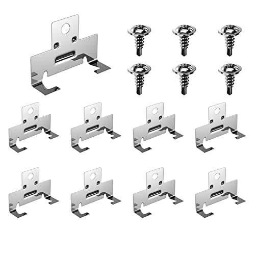 ROOWINTOO Recessed Light Clips for retrofitting recessed Light canisters, Downlight recessed Light Clips for use with Torsion Springs 100 Pack (50 Pairs) - size: 100 Pieces