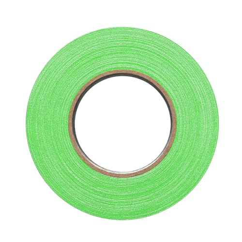 2" Width ProTapes Pro Gaff Premium Matte Cloth Gaffer's Tape With Rubber Adhesive, 50 yds Length x, Fluorescent Green (Pack of 1) - size: 2" x 50 yds (Pack of 1), style: Boom microphone stand with a telescoping boom arm