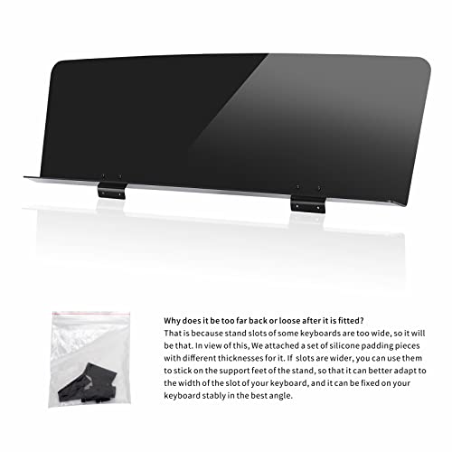 Music Book Stand for Keyboard, Sheet Music Stand Compatible for Yamaha Roland Casio P105 P115 P125 P128 P515 YDP-143 144 163 164 184, FP30X 60X 90X Digital Piano Keyboards