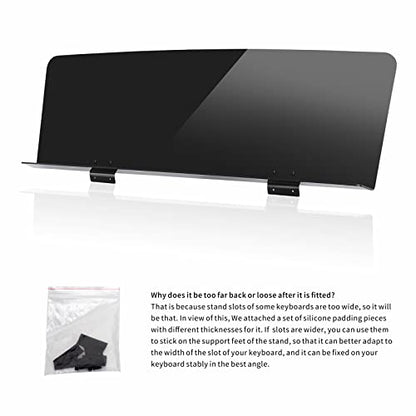 Music Book Stand for Keyboard, Sheet Music Stand Compatible for Yamaha Roland Casio P105 P115 P125 P128 P515 YDP-143 144 163 164 184, FP30X 60X 90X Digital Piano Keyboards