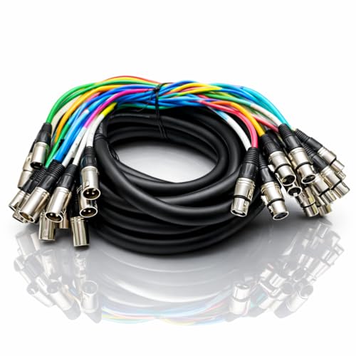 Seismic Audio SARLX-16x25 25-Feet 16-Channel XLR Snake Cable for Live, Recording, Studios, Gigs