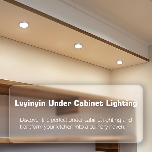 Single LED Puck Light for Under Obove Cabinet Counter Bar Shelf Back Lighting, 120V Electric Direct Wall Plug in, Handy On Off Switch, Black Cables, 2 Packs, Warm White - color: 2 Puck Lights & 2 Adapters, Warm white