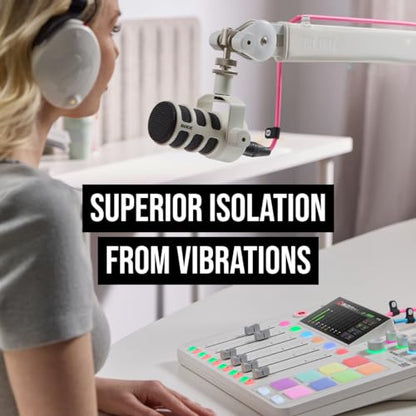RØDE PSA1+ Professional Studio Arm with Spring Damping and Cable Management (Pink) | Key details: Studio Arm with Spring Damping and Cable Management (Pink) - color: Pink, style: PSA1+