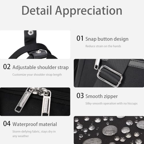 BESMART Garment Bags for Travel, 51" Large Suit Bag for Business Trips | Waterproof,Hangs 3 Suits,Foldable,Wrinkle Free Spacious Luggage Suit Cover,Adjustable Strap,Carry On Flight Approved,Green - color: Green