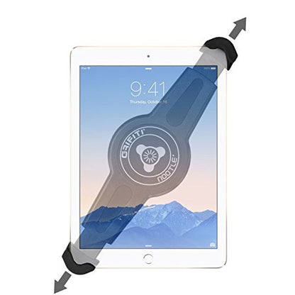 GRIFITI NOOTLE Music MIC Stand RETROFIT Adjustable Large to Standard Universal Tablet Holder Music Stand Adapter - Adaptor 5/8” 27 Female to 1/4” 20 Male Mini Ball Head Ipad Mount 9.5-14.5 in Tablets - size: Standard to Large