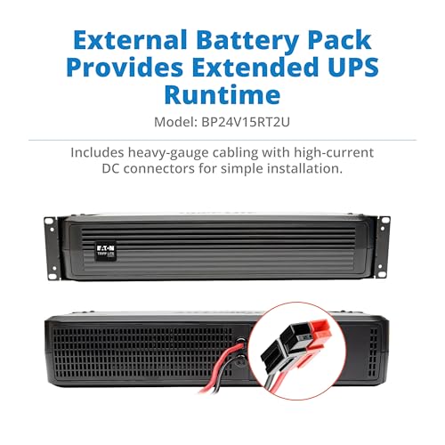 Eaton Tripp Lite SMART1500LCDXL 1500VA 2U Rack Mount UPS Extended Run 900W - size: 1500VA / Expandable, style: Rack Mount