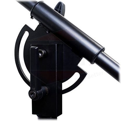 GRIFFIN 11FT Tall Rolling Mic Boom Stand (Extended XHeight Edition) with Telescopic Arm & Tripod Base – Studio Microphone Wheeled Stand for Overhead Drums, Choir, Vocal Recording - size: 1 Pack