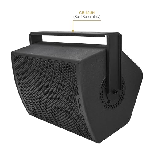Sound Town Mode Audio 12-Inch High-Fedelity Full-Range Loudspeaker, with Italian-Made FaitalPRO Neodymium Driver, Birch Plywood, U Bracket, Black (CB-12) - color: Off-Black, size: 12"