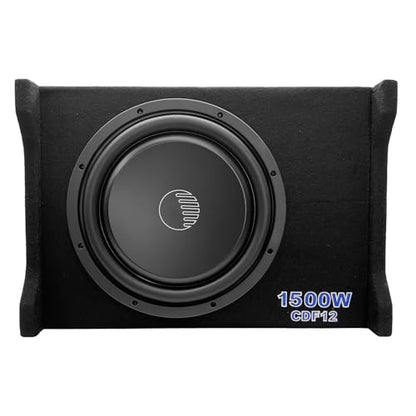ORION CDF12 Cobalt 12" Passive Down-Firing Subwoofer Enclosure, 1500W Max | 1500W Max, 500W RMS, Down-Firing, Shallow Mount, Slim Sealed, Air-Tight - style: 12 Inch - 1500 Watts Passive