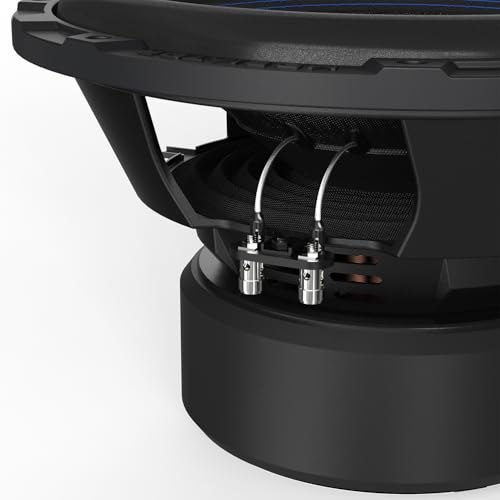 MOBIATOR-12 Inch Car Subwoofer 2000W Max 500W RMS, Dual Magnets(135Oz), 3 Inch Black Voice Coil, Dual Spider, 4 Ohm Heavy Gauge, Easy to Install, Black-S324 (MB-S324)