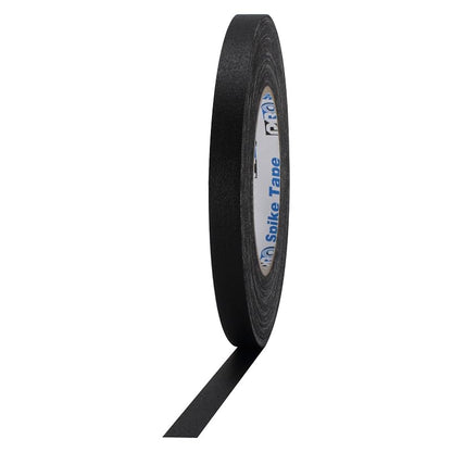 Pro Tapes PRO-SPIKE/BLK0545 Pro Gaff Black Gaffers Spike Tape 1/2 " X 45 yd. - color: Black (0.5 in. x 45 yds.), size: 1/2 in. x 45 yds. (12mm x 41m)