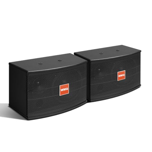6.5" 2-Way Karaoke Speakers Pair, 600W Peak, Built-in Crossover - size: 6.5 inch passive speaker