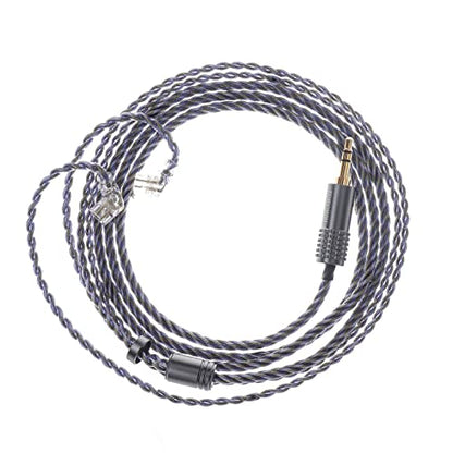 Linsoul Tripowin Zoe 4-Core Hybrid Litz IEM Upgrade Replacement IEM Cable - size: Recessed 2pin, style: 3.5mm