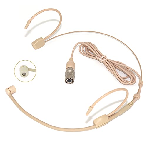 Headset Headworn Microphone Compatible with Audio-Technica Bodypack