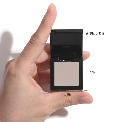 UCANBE Misty Mauve Single Eyeshadow Palette, Neutral Matte Mini Eye Shadow Powder, Highly Pigmented Professional Long-Lasting Waterproof Makeup Pallet - color: 21 Misty Mauve Gray
