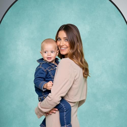 Kate Collapsible Backdrop Pop Up Photo Backdrops Blue Folded Background for Headshot, for Portrait Photography, for Video, 5x6.5ft | 5x6.5ft(1.5x2m) Blue Folding Collapsible Backdrop for Headshot, Portrait Photography, Self Tape, Video, Broadcast