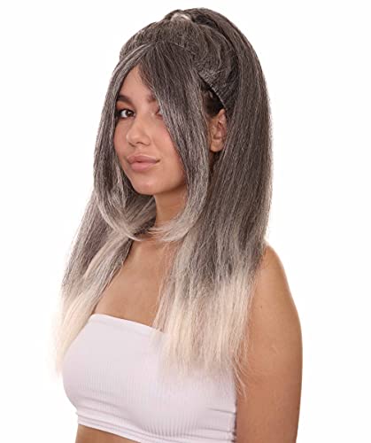 | Adult Women's 26" Inch Extra Long Length Halloween American Singer Actress Costume Wig, Synthetic Soft Fiber Hair, Perfect for your next Convention and Group Anime Party!