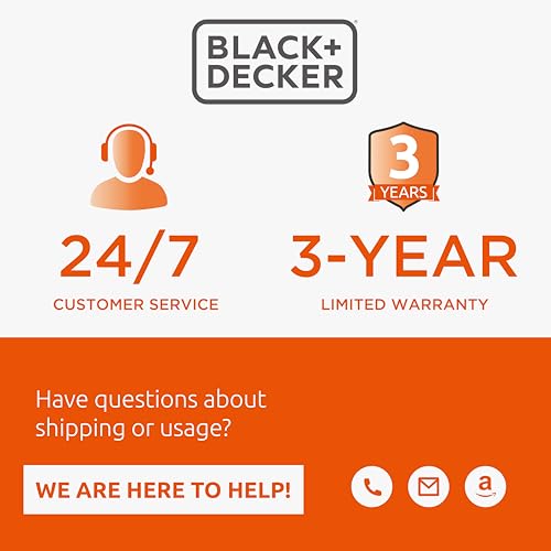 BLACK+DECKER 50 Ft. Retractable Extension Cord Reel, 4 Outlets | 14 AWG SJTW cable, easy handle rewind, multi-plug design, heavy-duty build - size: 50-Feet