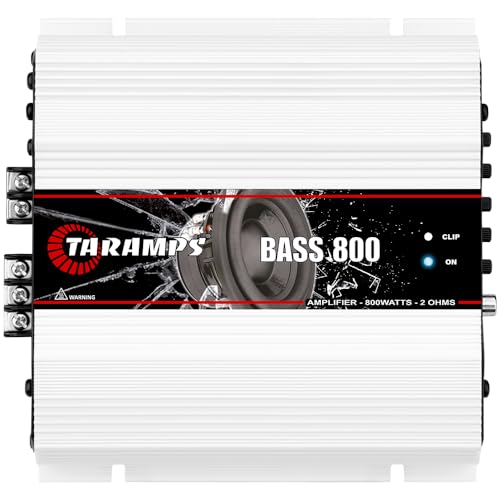 Taramps BASS 800 2 Ohms 800W RMS Monoblock Subwoofer Car Audio Amplifier