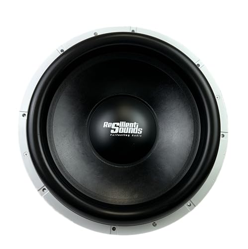 Resilient Sounds Gold 18 V2 1500RMS 18" SUBWOOFER (D2 OHM Load)