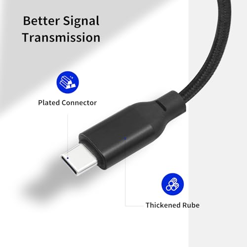 USB-C to 3-Pin XLR Female Cable 6.6FT - USB C 24Bit/96KHz Digital to Analog XLR Female Dual-Shielded Braided Audio Cable Support Phone/Pad to Microphone and Mixers - size: XLR Female, style: 6.6FT