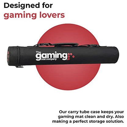 The Gaming Mat Company Deluxe 19.7” x 3.6” TCG Playmat Tube & Carry Case for YuGiOh, Magic The Gathering, Pokemon TCG Gaming Mats - Mat Case Playmat Holder & Game Mat tube or Playmat Container - size: 19.7” (50cm)