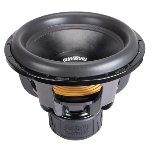 Sundown Audio M18 Car Subwoofer – 18" Dual 2 Ohm, 2000W RMS/4000W Peak, 3" Aluminum VC, 35mm Xmax, Mega Roll Surround, Quad Magnet Motor, Low-Distortion SPL Sub - size: 18" - Dual 2 Ohm