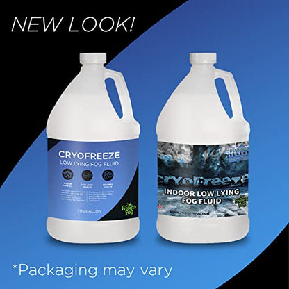Froggys Fog - Cryofreeze – Low Lying Fog Fluid for Stage and Studio – Use in Fog Chillers, Ground Foggers and Low Lying Fog Generators