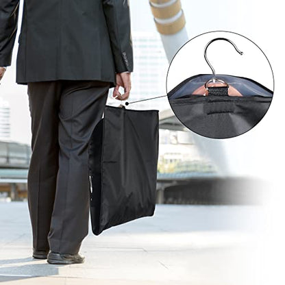 Univivi Garment Bag Suit Bag for Storage and Travel, 43 Inch, Set of 5 | Travel Bag with Zipper and Visible Transparent Window, Oxford Fabrics, Foldable Washable Suit Cover for Jacket, Suits, Coats - size: 24"X43"-5pcs - Oxford