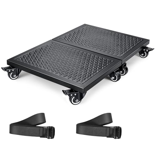 KEDSUM 2000LBS Furniture Dolly with Brakes, Splicing Size 16"x 25"