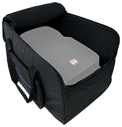 Rockville TB10 V2 Padded Speaker Bag for 10" DJ PA Speaker and Stand | Stand Holder Pocket, Interior Buckle Straps, Thick Foam Padding, Rain/Splash Resistant, Dual YKK Zippers, Dual Handles - style: 10 - Inches
