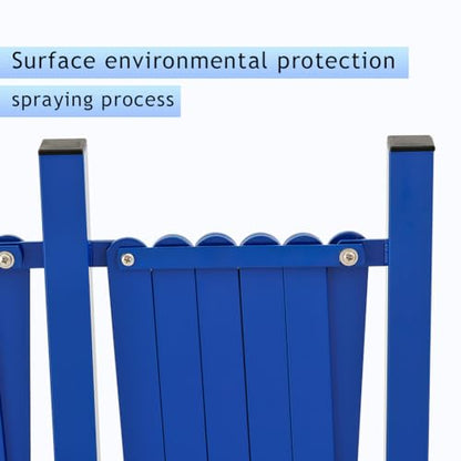 GYMTIME Industrial Expandable Metal Barricade, 16 FT, Blue, Folding Security Gate Safety Barrier with Casters, Flexible Mobile Barrier Gate, Adjustable Traffic Fence - size: 41 in-16 Feet(H-L), style: 16 Feet Blue