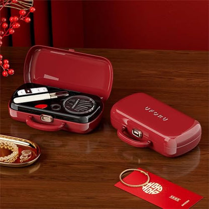 150Pcs Red Sewing Project Kit, Travel Family Sewing Supplies Repair Kit Portable Small Traveler Sewing Kit Sewing Thread Accessories DIY Sewing Supplies Organizer (Red) - color: Red