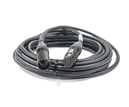 Elite Core CSD5 | Tour-Grade 5-Pin DMX | Genuine Neutrik NC5XX | 110 Ohm | Made in USA