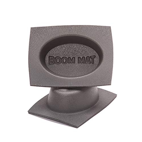 Design Engineering DEI 050371 Boom Mat Speaker Baffles, 6" x 8" Oval Slim (Pack of 2) - size: 6" x 8", style: Oval Slim