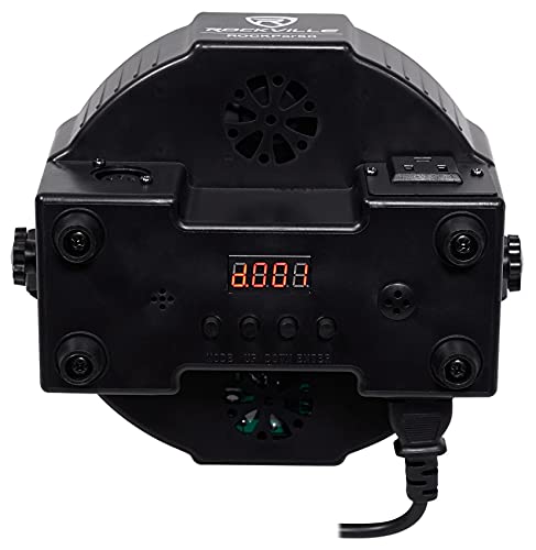 Rockville ROCKFORCE 192-Channel DMX Controller with 4 RockPAR50 Par Cans