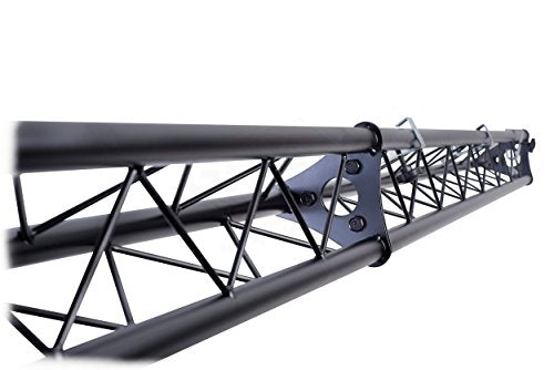 GRIFFIN Triangle Lighting Truss Stand System 15FT (Hand-CrankUP Plus) – DJ Booth Trussing Kit for Light Cans & Speakers – Pro Audio Stage Platform Hardware Package – Music Equipment Mount Gear Holder