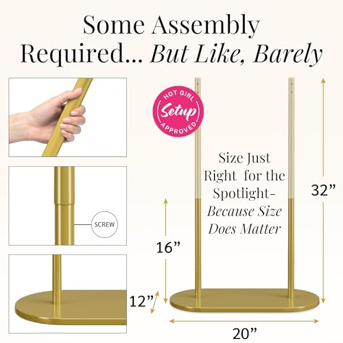 Gold Wedding Welcome Sign Stand with Holder - Elegant Metal Easel Display for Seating Chart, Reception Signs, Welcome Board - 30+ Customizable designs for Baby, Bridal Shower - Versatile Party Sign Holder - color: DRB-Gold