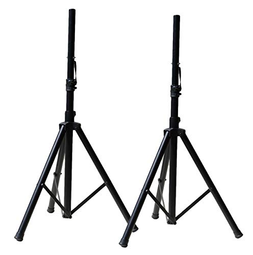 2 MR TRUSS Heavy Duty PA DJ Speaker Universal Adjustable Height Tripod Stands