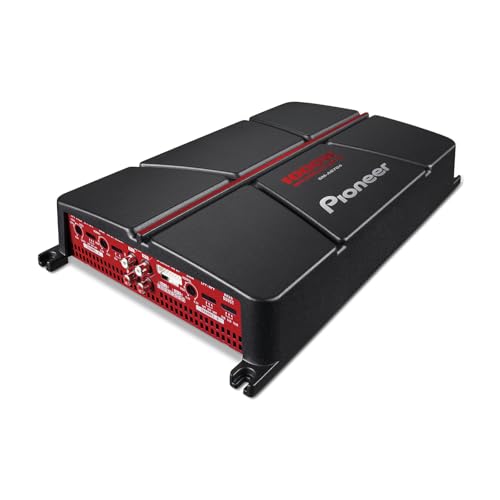 Pioneer GM-A6704 1000W Max Class AB Bridgeable 4-Channel Car Amplifier | High-/Low-Pass Filters - style: 4-Channel - 1000W