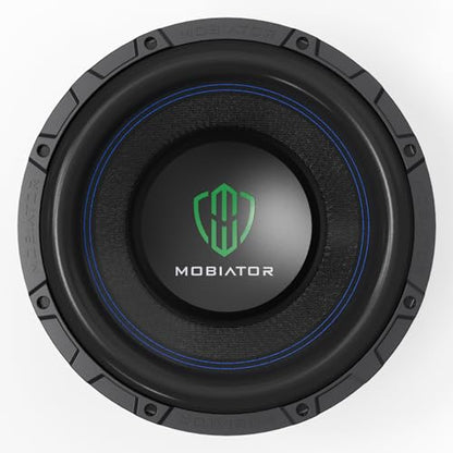 MOBIATOR-12 Inch Car Subwoofer 2000W Max 500W RMS, Dual Magnets(135Oz), 3 Inch Black Voice Coil, Dual Spider, 4 Ohm Heavy Gauge, Easy to Install, Black-S324 (MB-S324)
