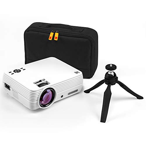 KODAK FLIK X7 HD Home Theater Projector, 720p, Tripod & Case