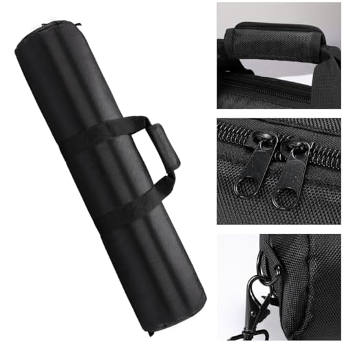 43x5x5 inch/110x13x13cm Tripod Carrying Case Heavy Duty Oxford Package Bag with Shoulder Strap Padded for Light Stand, Tripod, Monopod, Umbrella, Softbox, Boom Stand,Mic Stand - size: 43x5x5 inch