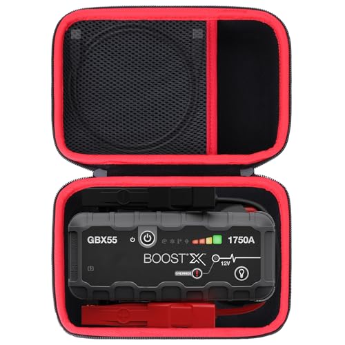 Lebakort Storage Case Compatible with Boost X GBX55 1750A 12V UltraSafe Portable Lithium Jump Starter - size: for Boost X GBX55