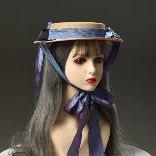 COSDREAMER Victorian Hat Girls Women Tea Party Sun Hat Small - color: C