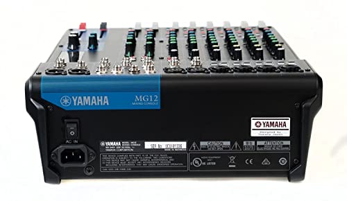 Yamaha MG12 12-Input 4-Bus Mixer - size: 12-Input, style: Standard Mixer