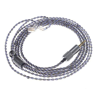 Linsoul Tripowin Zoe 4-Core Hybrid Litz IEM Upgrade Replacement IEM Cable - size: Recessed 2pin, style: 3.5mm