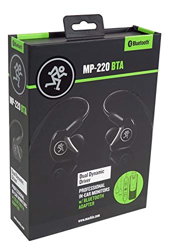 Mackie MP Series In-Ear Headphones & Monitors with Dual Drivers (MP-220) - size: Dual Driver, style: Wired